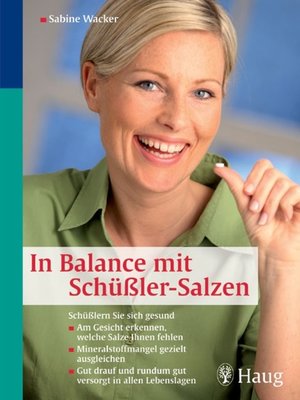 cover image of In Balance mit Schüßler-Salzen